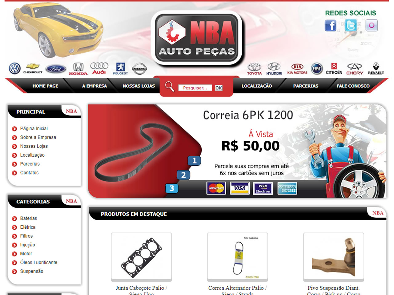 Nba Auto Peças