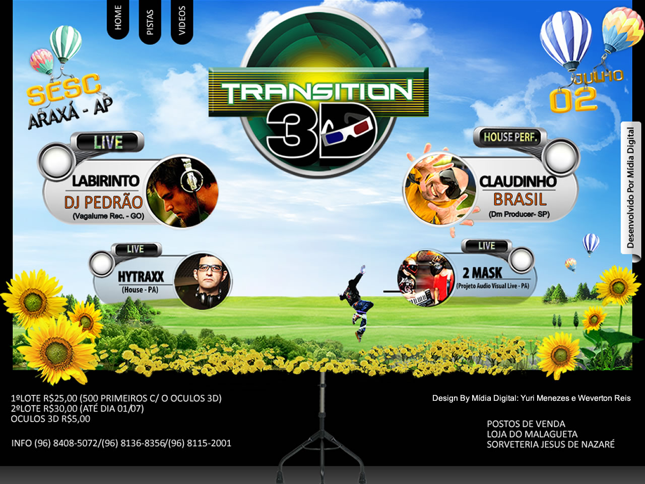 Evento Transition 3D